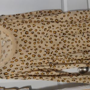 Leopard print sweater